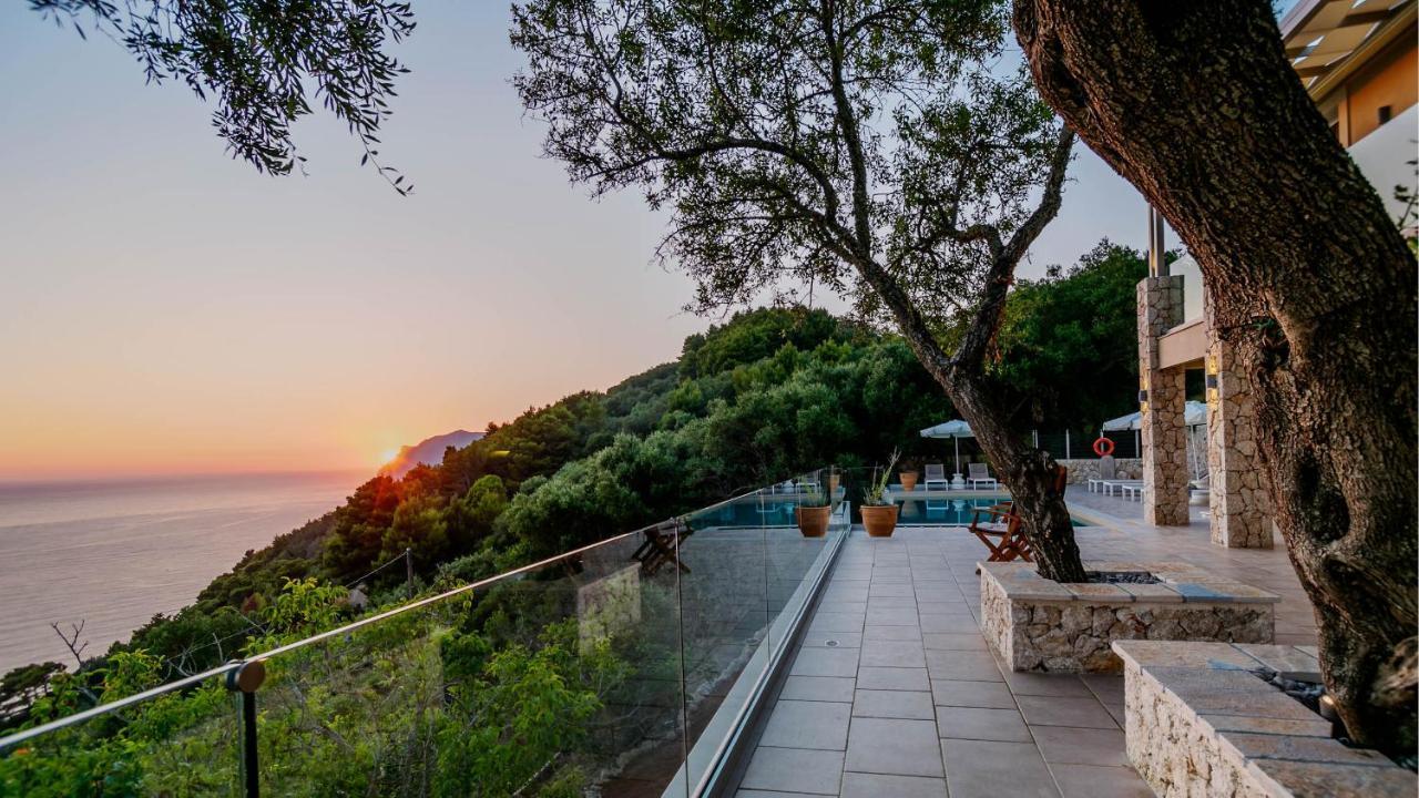 Ocean View Luxury Villa Ethra Kontogialos Exterior photo